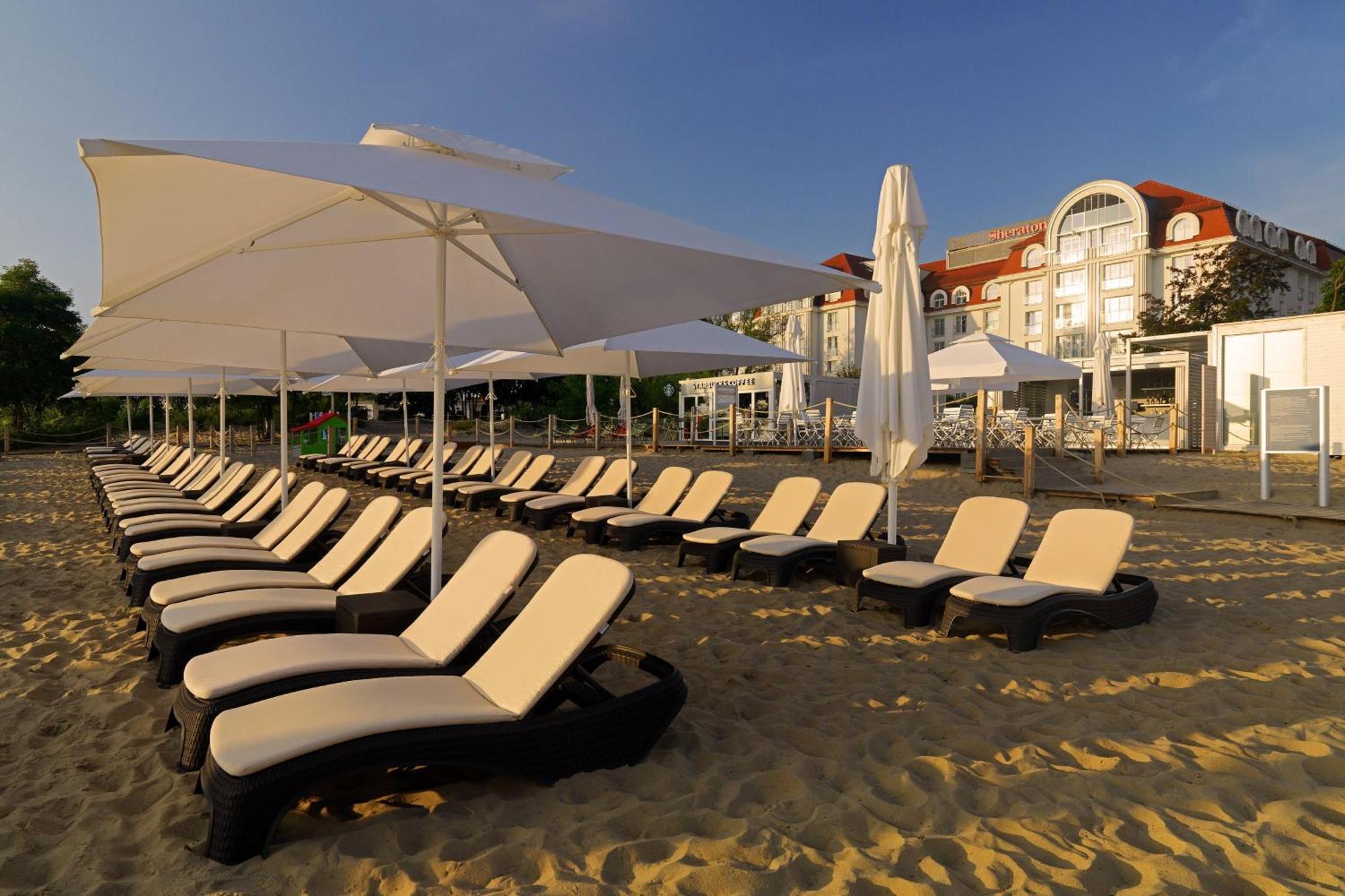 Sheraton Sopot Hotel מראה חיצוני תמונה Beach at the Grand Hotel